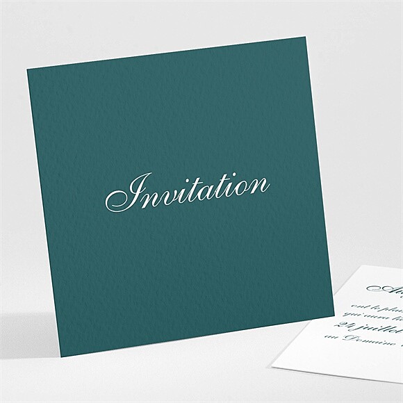 Carton d'invitation mariage Monogramme réf.N301224