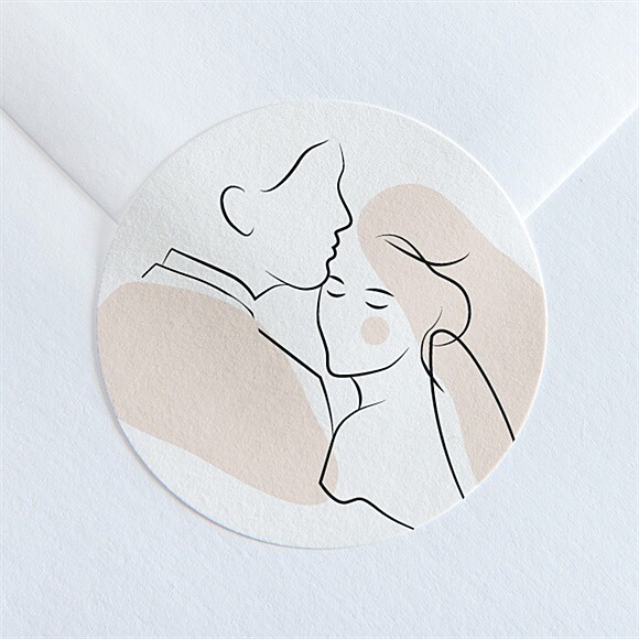Sticker mariage Tendres réf.N360104