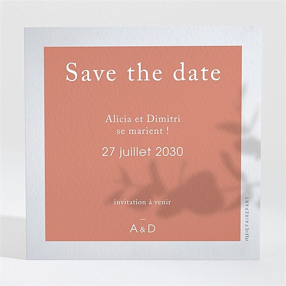 Save the Date mariage Coming Soon réf.N3001722