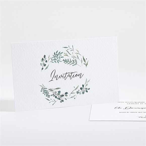 Carton d'invitation mariage Bouquet provençal réf.N161200