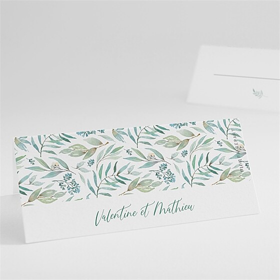Marque-place mariage délicat