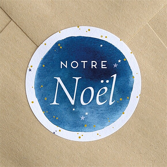 Stickers noël Ciel étoilé réf.N360407