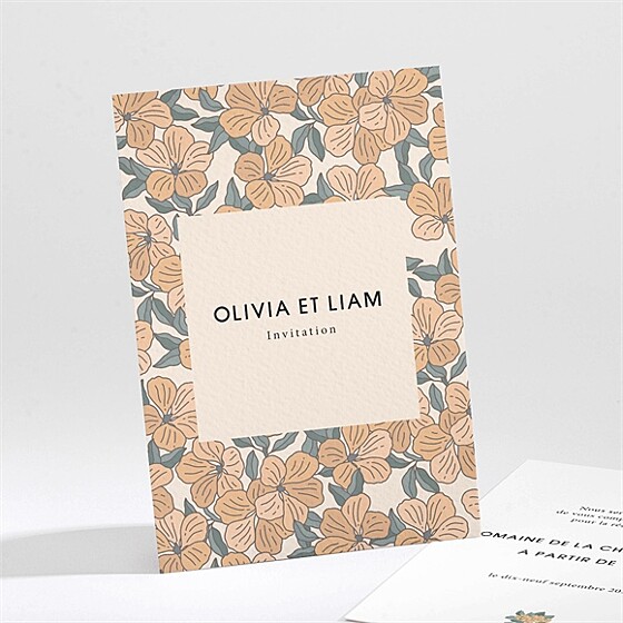Carton d'invitation mariage lovely