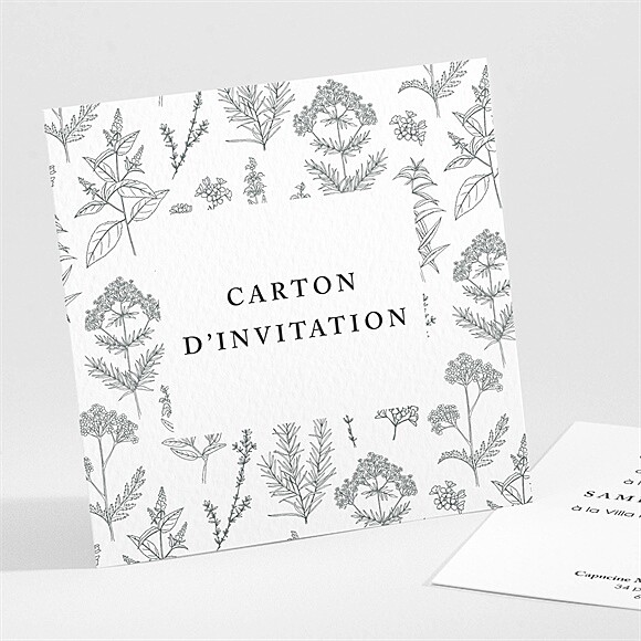 Carton d'invitation mariage Love & Co réf.N301347