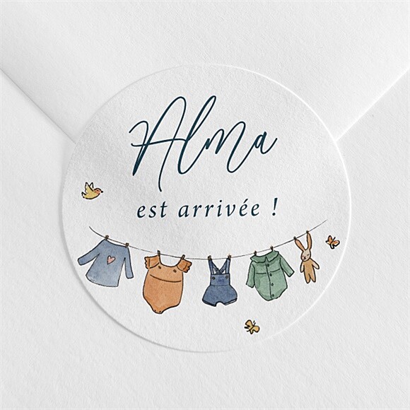 Sticker naissance Petit Bout'Chou réf.N360570