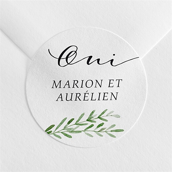 Sticker mariage Branche d'amour réf.N360658