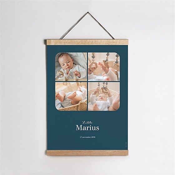 Affiche naissance mon premier photomaton