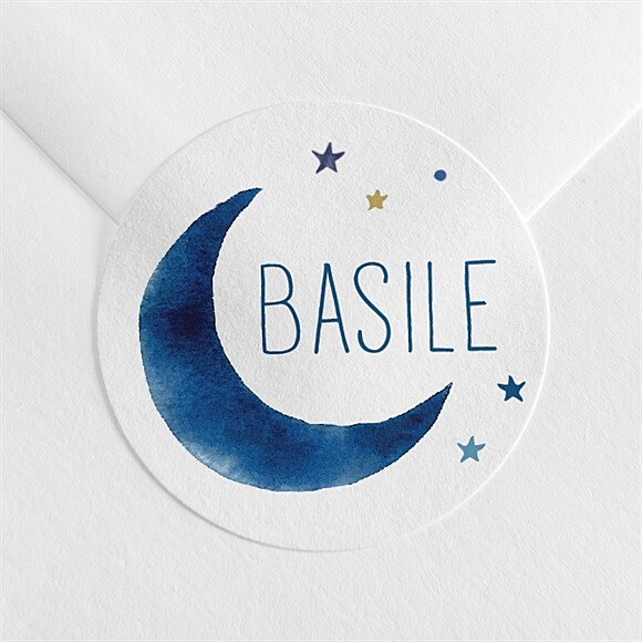 Sticker naissance Nuit étoilée réf.N3601005