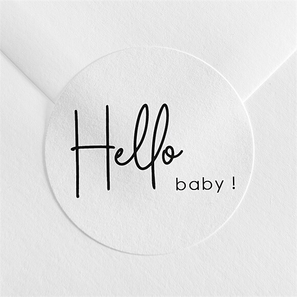 Sticker naissance Hello Baby réf.N3601016