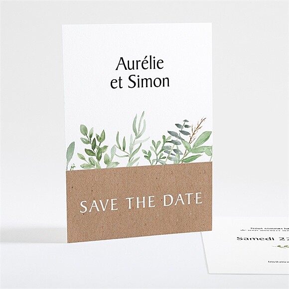 Save the Date mariage Fougères réf.N25147