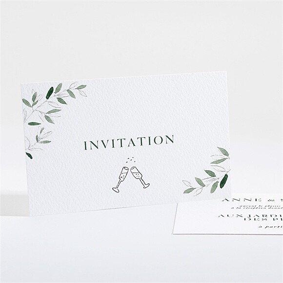 Carton d'invitation mariage La Belle Histoire réf.N161244