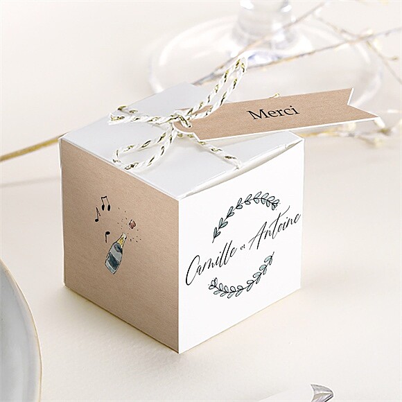 Boîte de dragées mariage Tellement Nous réf.N340491