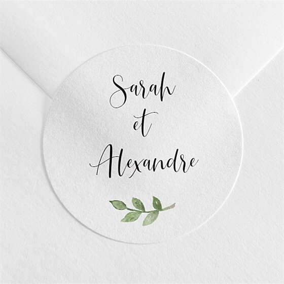 Sticker mariage balade champetre