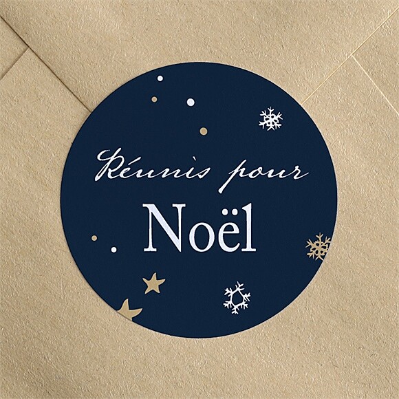 Stickers noël Etoiles d'hiver réf.N360484