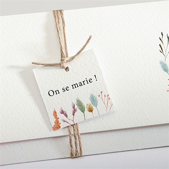 Détail du faire-part