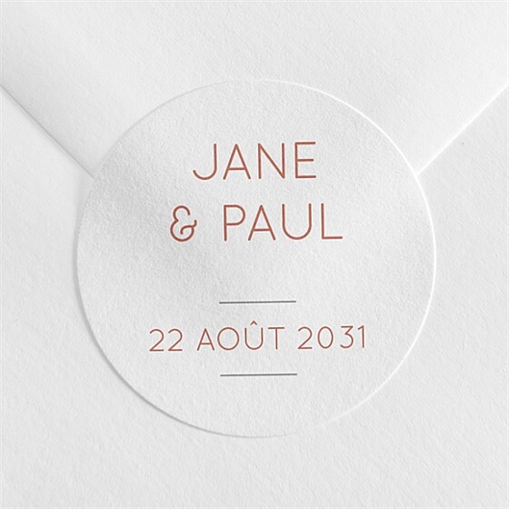 Sticker mariage son eclat