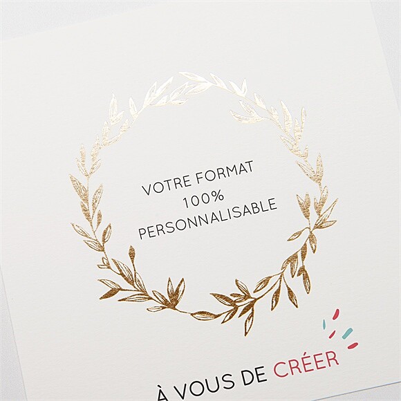 Détail du faire-part