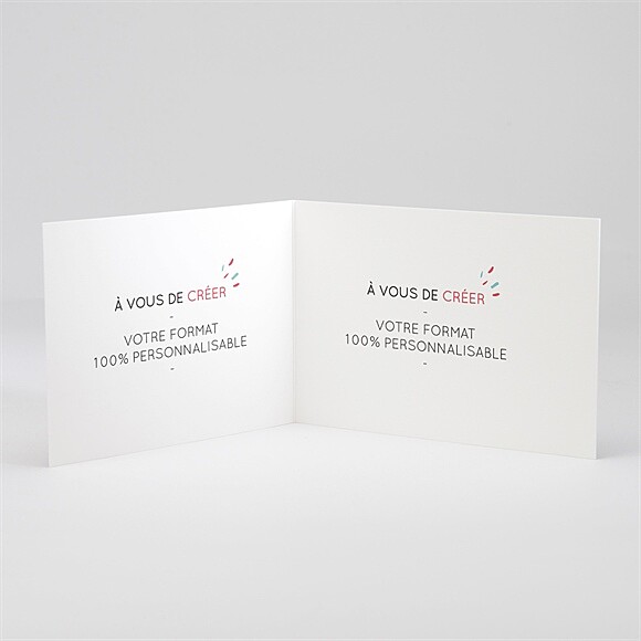 Intérieur du faire-part
