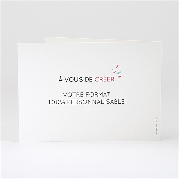 Dos du faire-part
