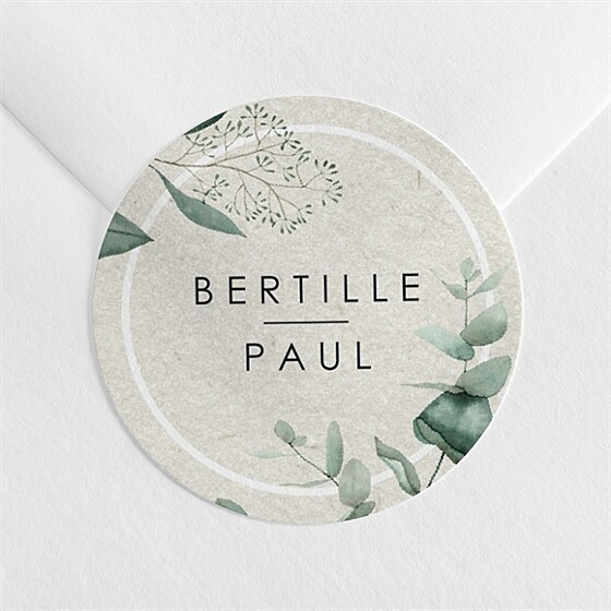 Sticker mariage sauvage