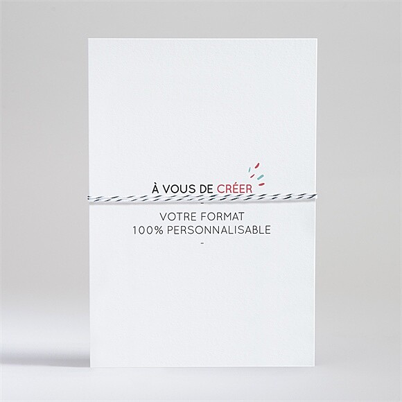 Dos du faire-part
