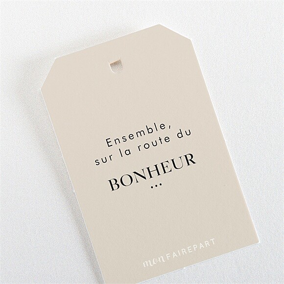 Dos de l'étiquette