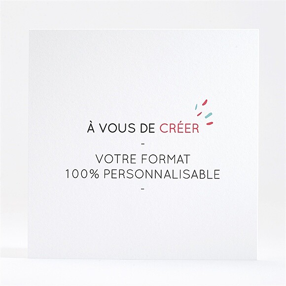 Dos du faire-part
