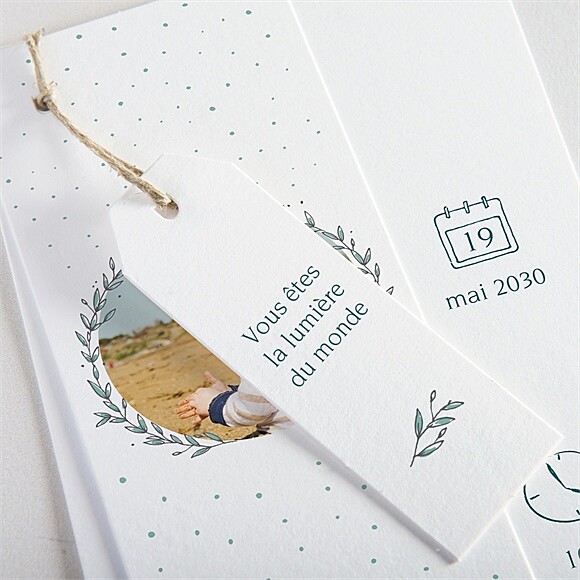 Détail du faire-part