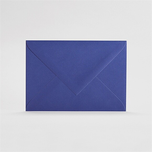 Enveloppe Bleu Rectangle (C6) réf.E02BleuNavy