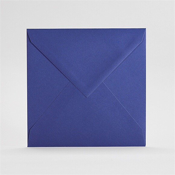 Enveloppe Bleu Grand carré réf.E04BleuNavy
