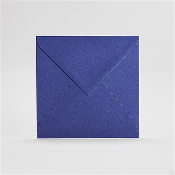 Enveloppe Bleu Carré réf.E08BleuNavy