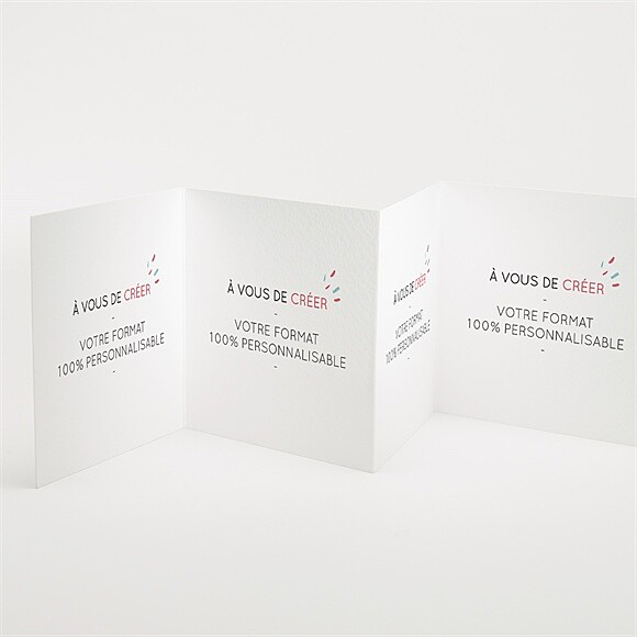 Intérieur du faire-part