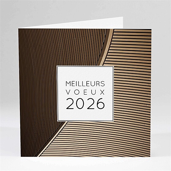 Carte de voeux architecte design