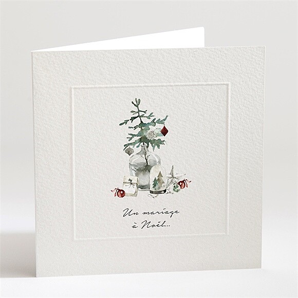 Faire-part mariage En hiver réf.N451568