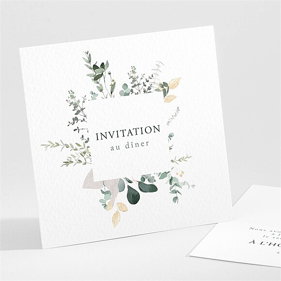 Carton d'invitation mariage Tendre Murmure réf.N301518
