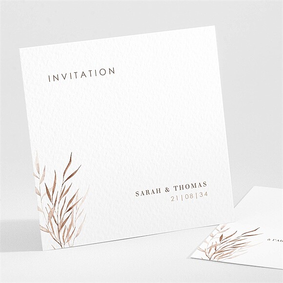 Carton d'invitation mariage L'arche réf.N301528