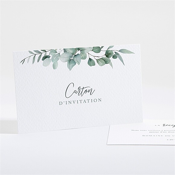 Carton d'invitation mariage Lyrisme réf.N161269