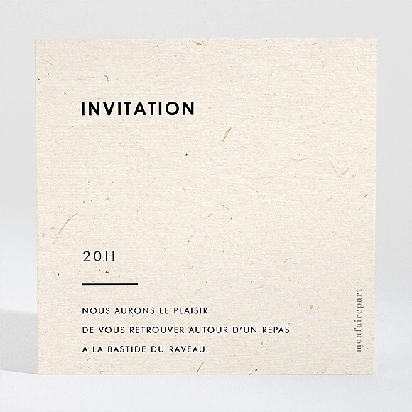 Carton d'invitation mariage Se Rejoindre réf.N3002094