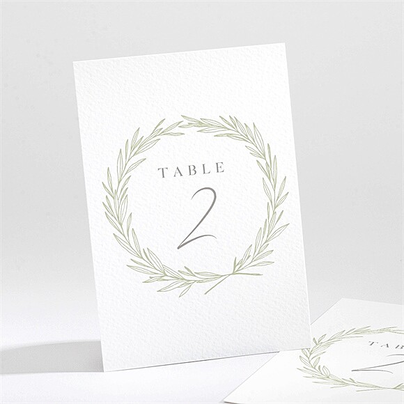 Numéro de table mariage Tendre Elegance réf.N211659