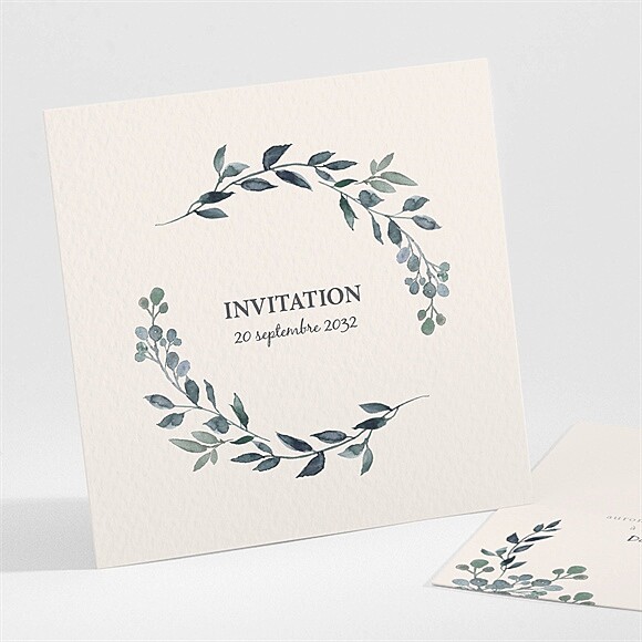 Carton d'invitation mariage Bel Eclat réf.N301582