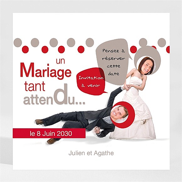 Save the Date mariage Humour original réf.N3002103