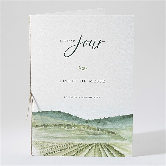 Livret de messe mariage Vigne réf.N491569