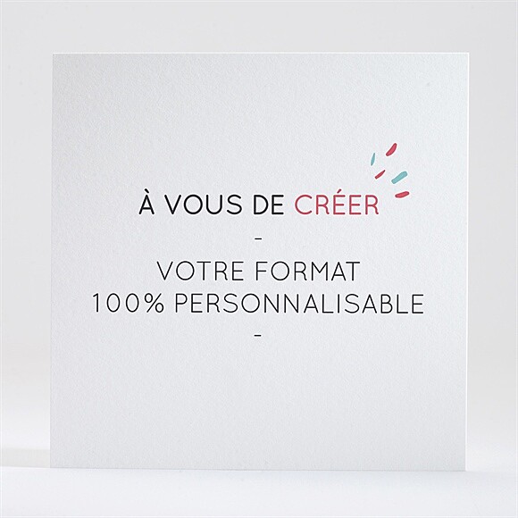 Dos du faire-part