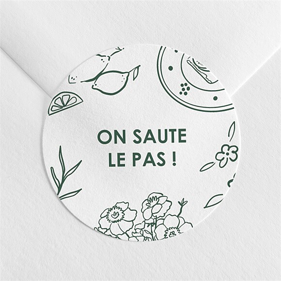 Sticker mariage Pas le choix réf.N3602290