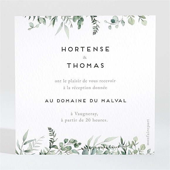 Carton d'invitation mariage Amour Elegant réf.N3002166