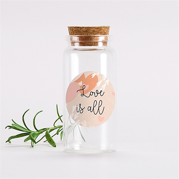 Mignonette mariage Love is all sticker réf.N3602340