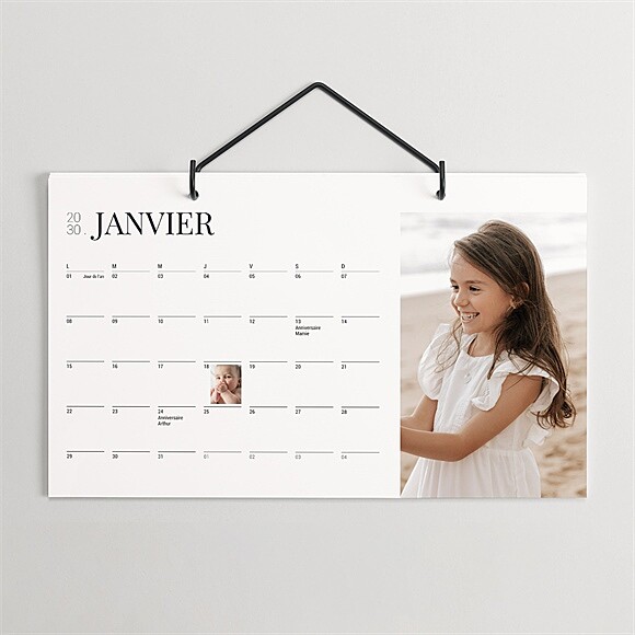 Calendrier détachable Ma communion en photos réf.N56004
