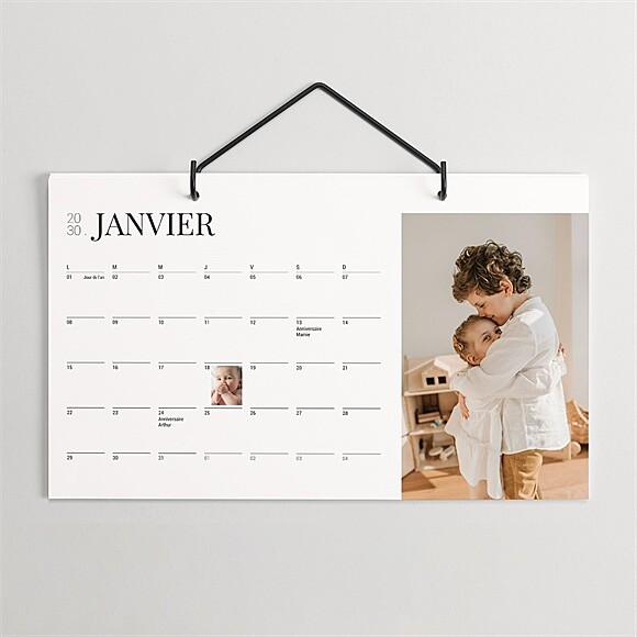 Calendrier détachable Ma famille en photos réf.N56005