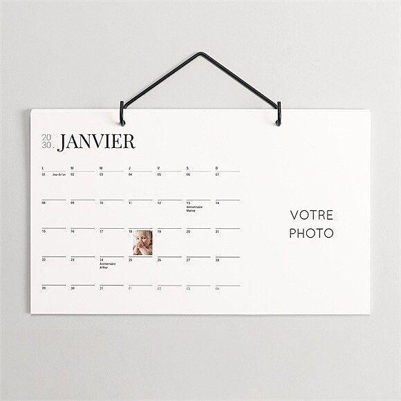 Calendrier détachable Création libre réf.N56006