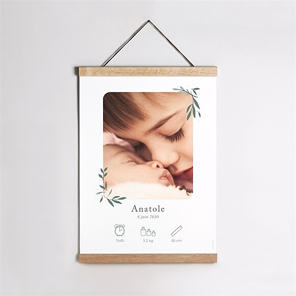 Affiche naissance Petits pictos réf.N260550